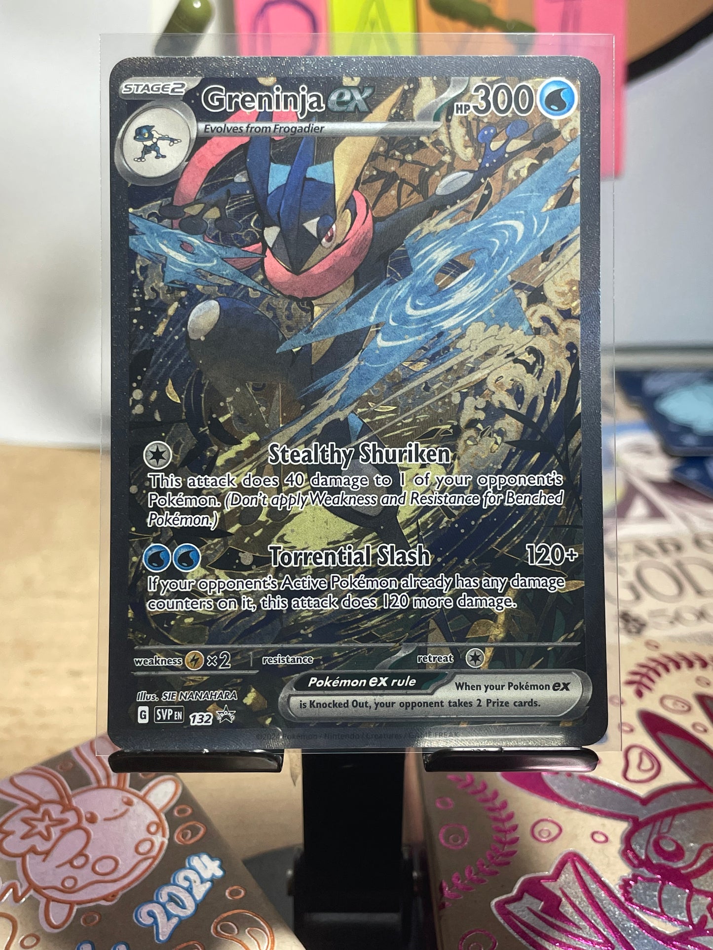 2024 Greninja ex #132 SV Promo [NM-]