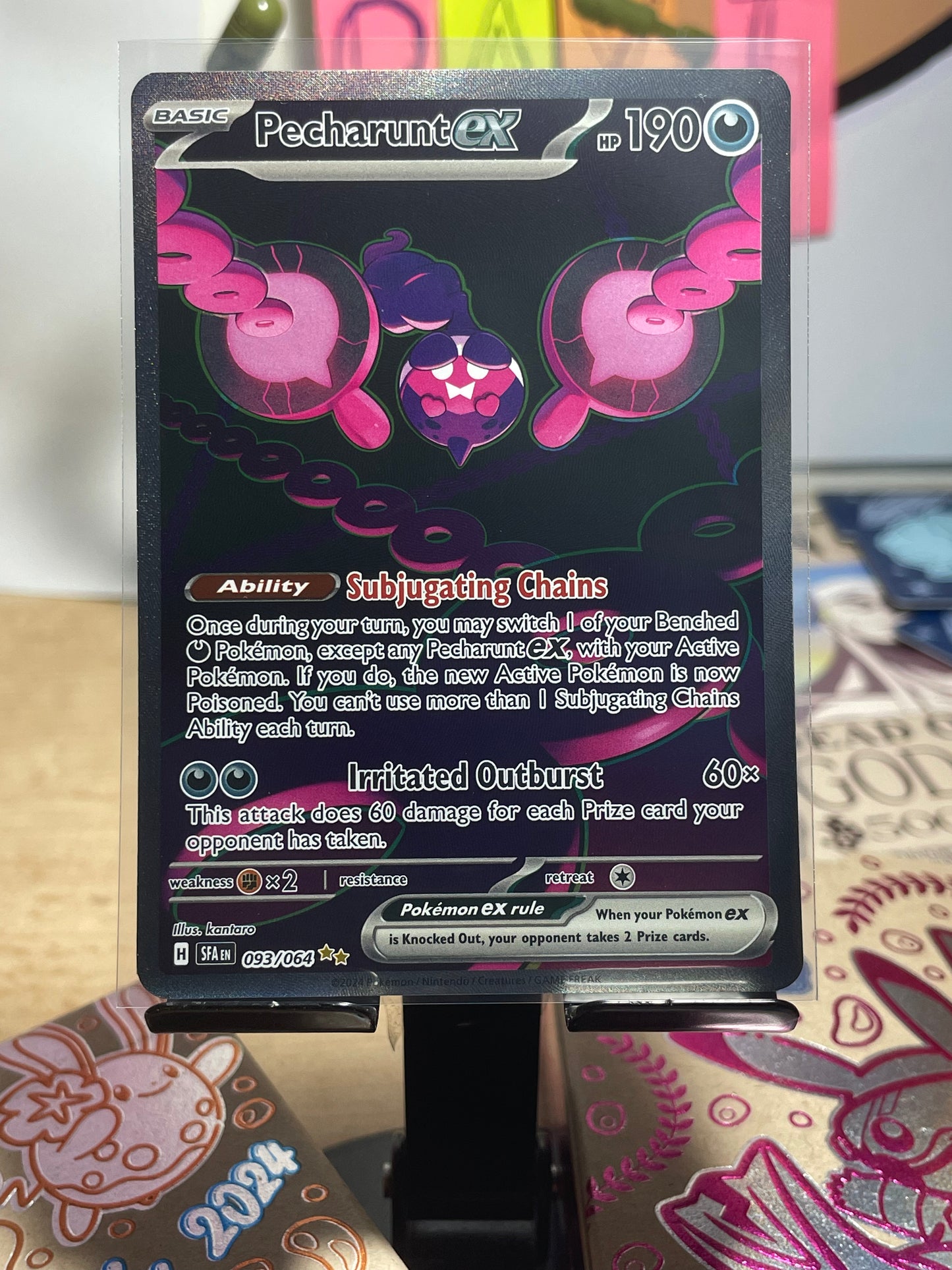 2024 Pecharunt ex #93 Shrouded Fable [NM-]