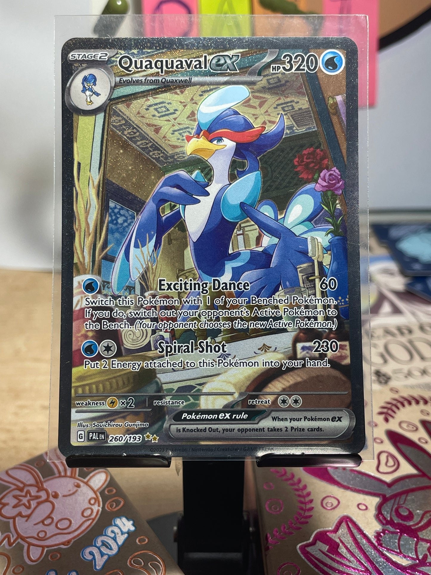2023 Quaquaval ex #260 Paldea Evolved [NM-]