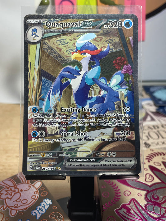 2023 Quaquaval ex #260 Paldea Evolved [NM-]