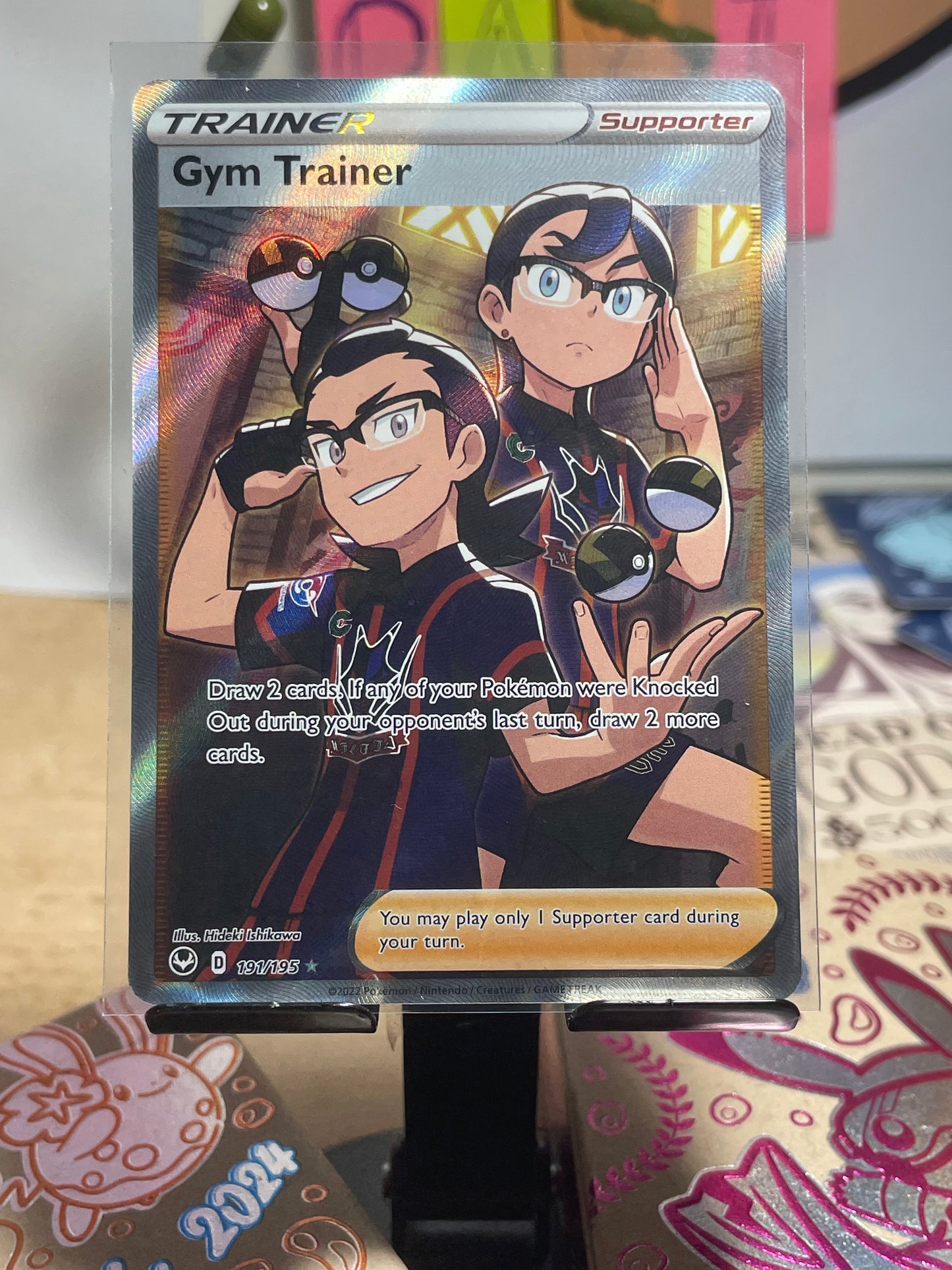 2022 Gym Trainer #191 Silver Tempest [NM]