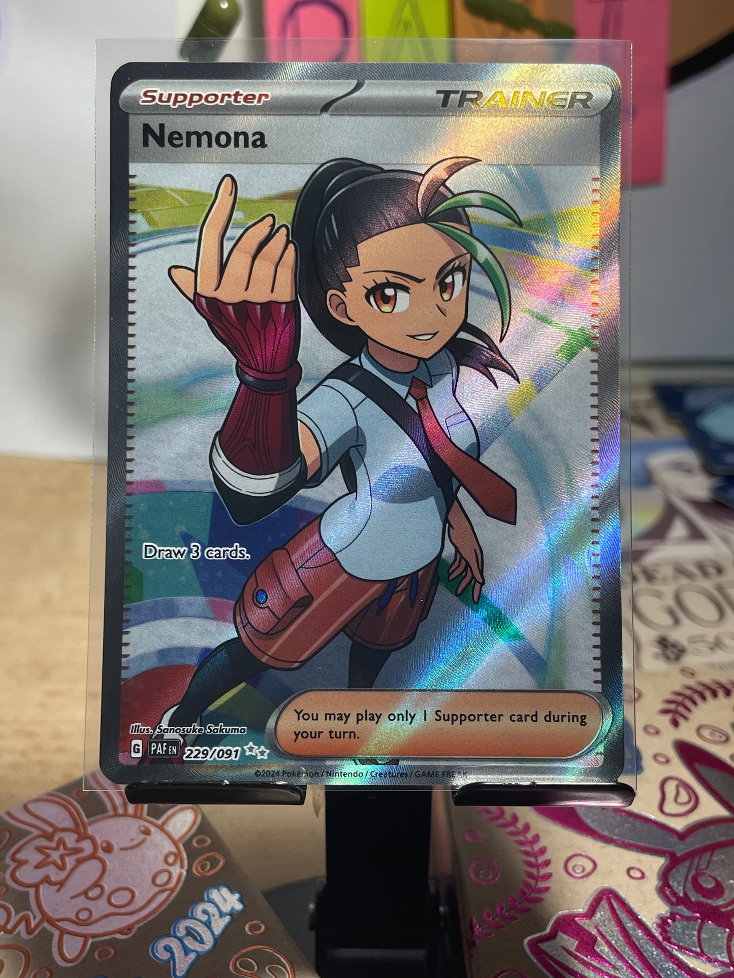 2024 Nemona #229 Paldean Fates [NM-]