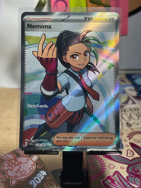 2024 Nemona #229 Paldean Fates [NM-]