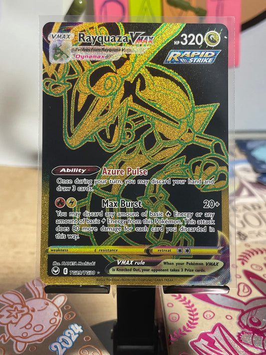 2022 Rayquaza Vmax #TG29 Silver Tempest [NM]