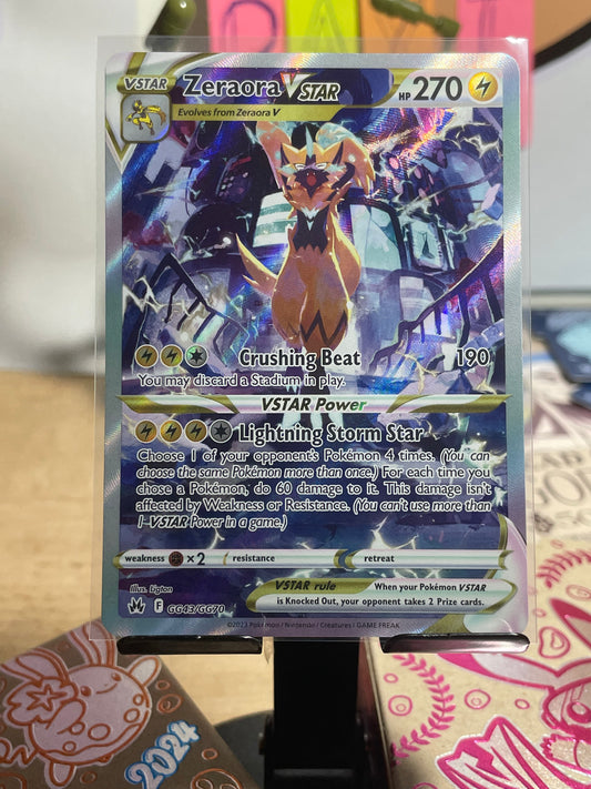 2023 Zeraora Vstar #GG43 Crown Zenith [NM-]