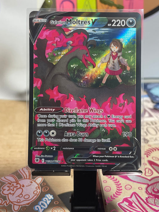 2022 Galarian Moltres V #TG20 Astral Radiance [NM]