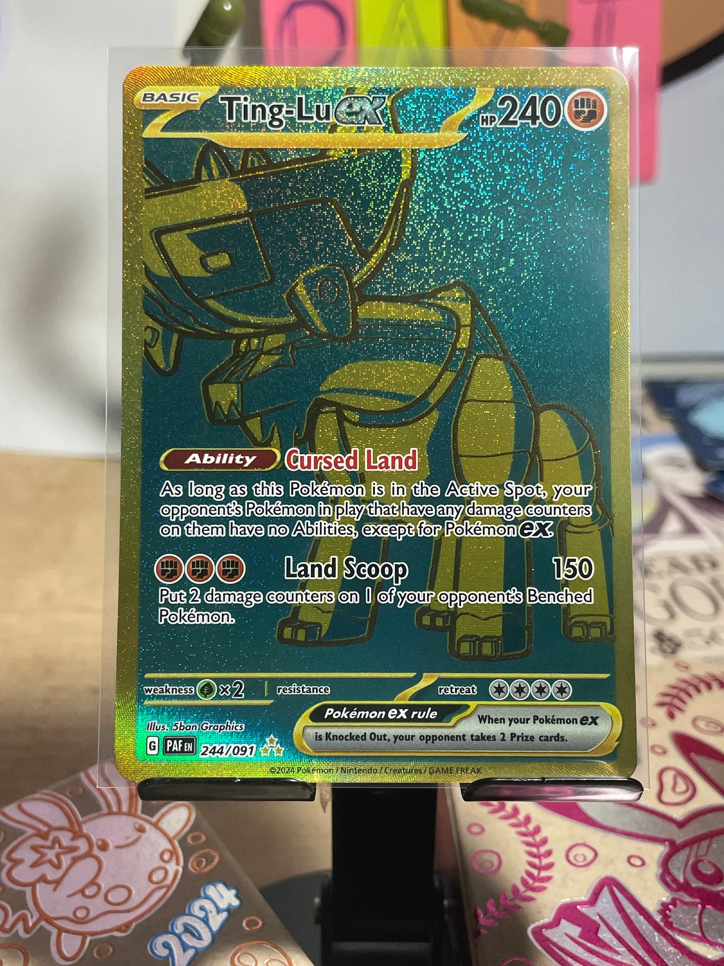2024 Ting-Lu ex #244 Paldean Fates [NM-]