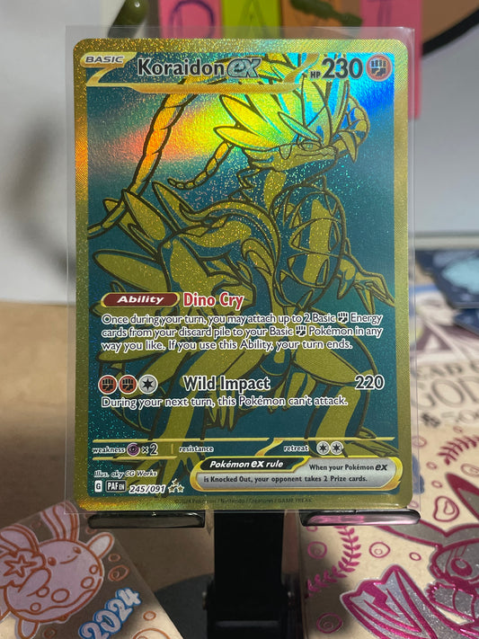 2024 Koraidon ex #245 Paldean Fates [NM-]