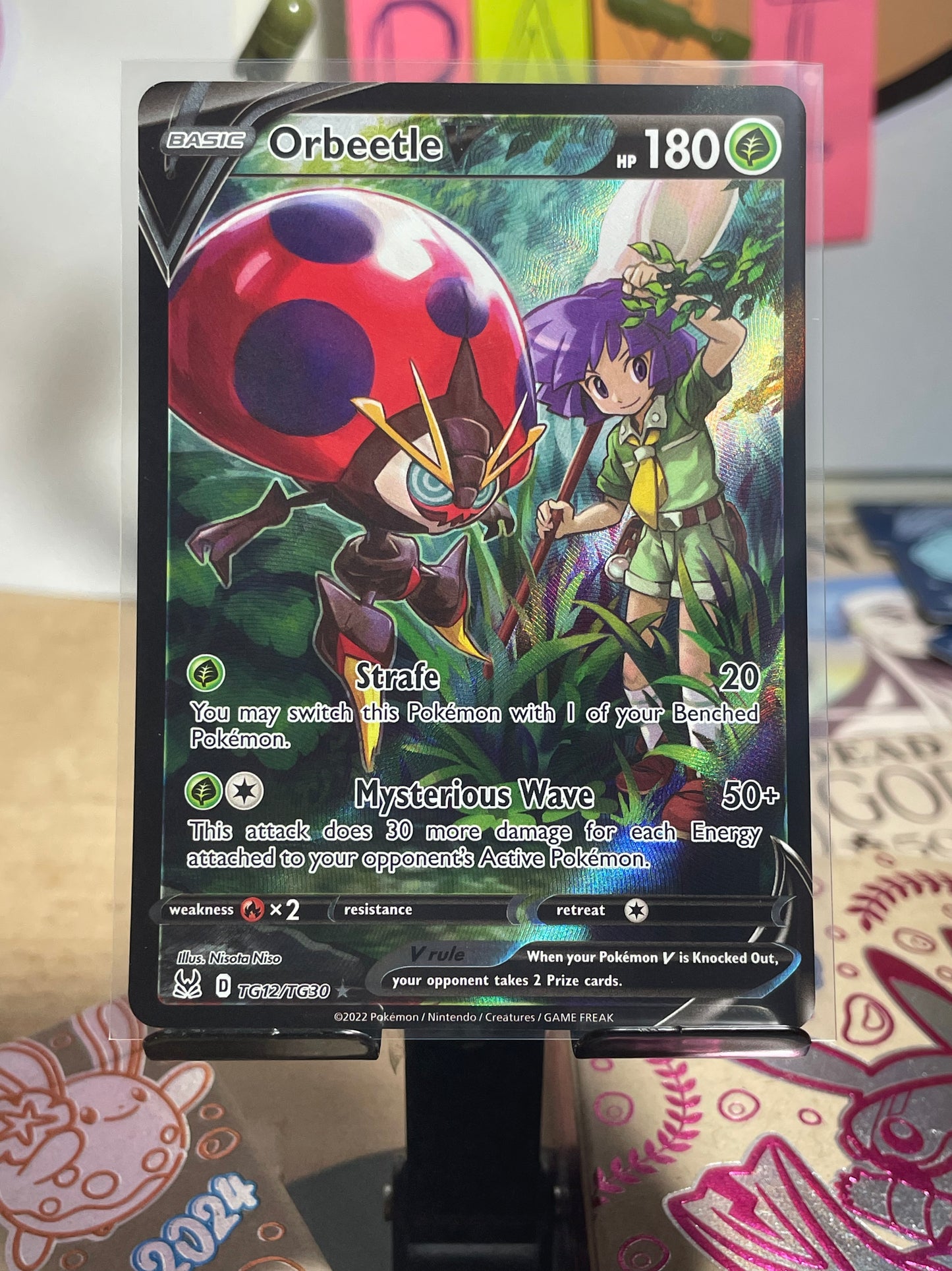 2022 Orbeetle V #TG12 Lost Origin [NM]