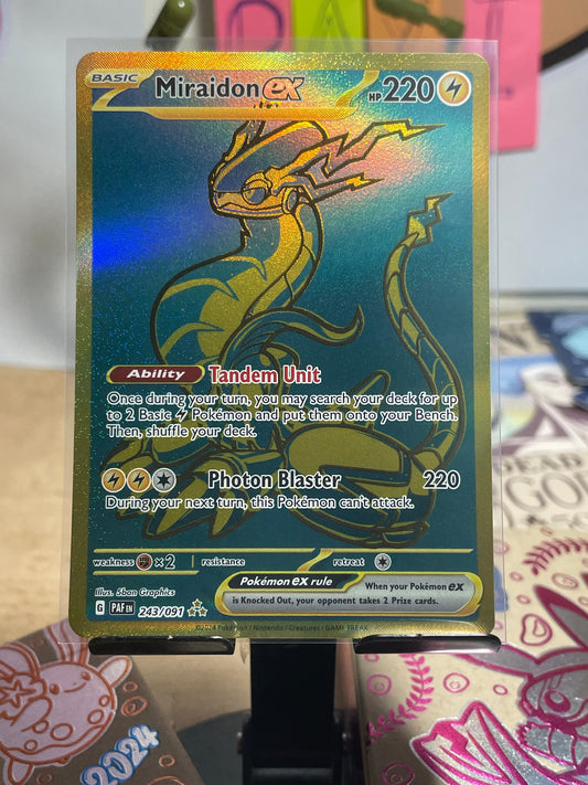 2024 Miraidon ex #243 Paldean Fates [NM-]