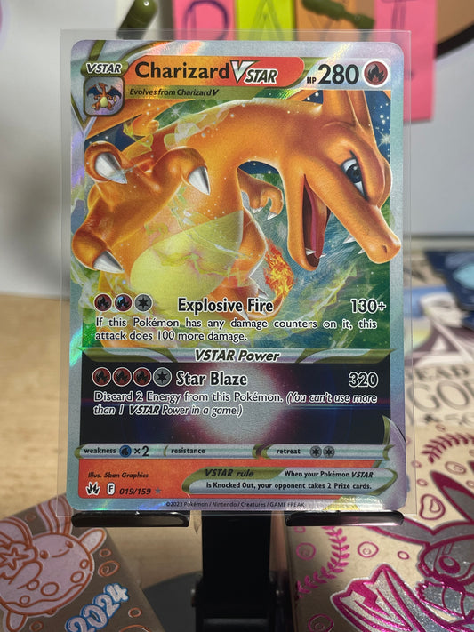 2023 Charizard Vstar #19 Crown Zenith [NM]