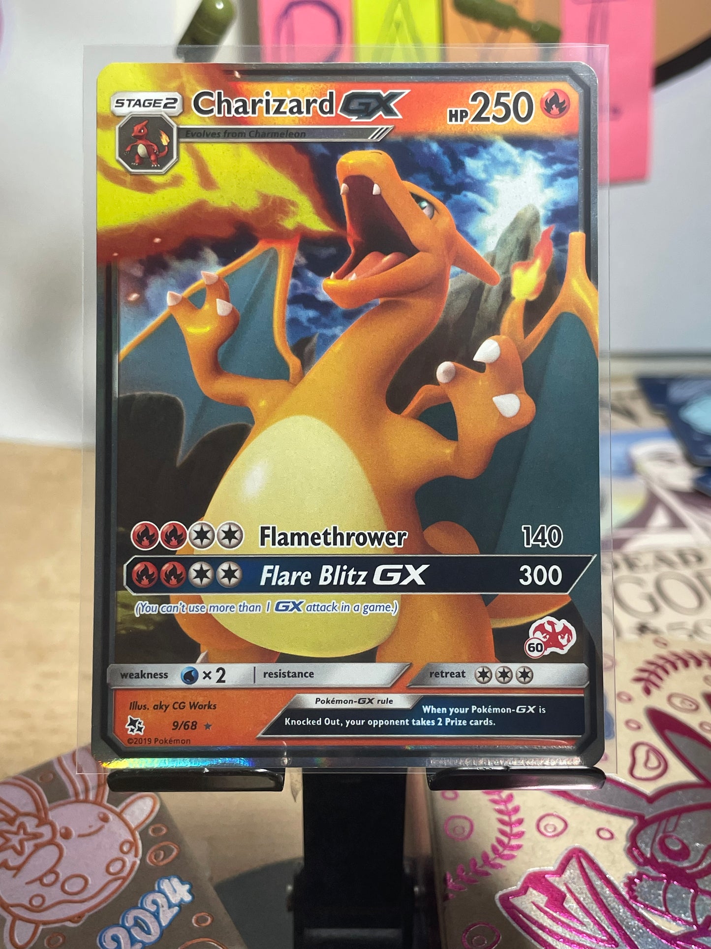 2020 Charizard GX #60 Battle Academy [NM-]