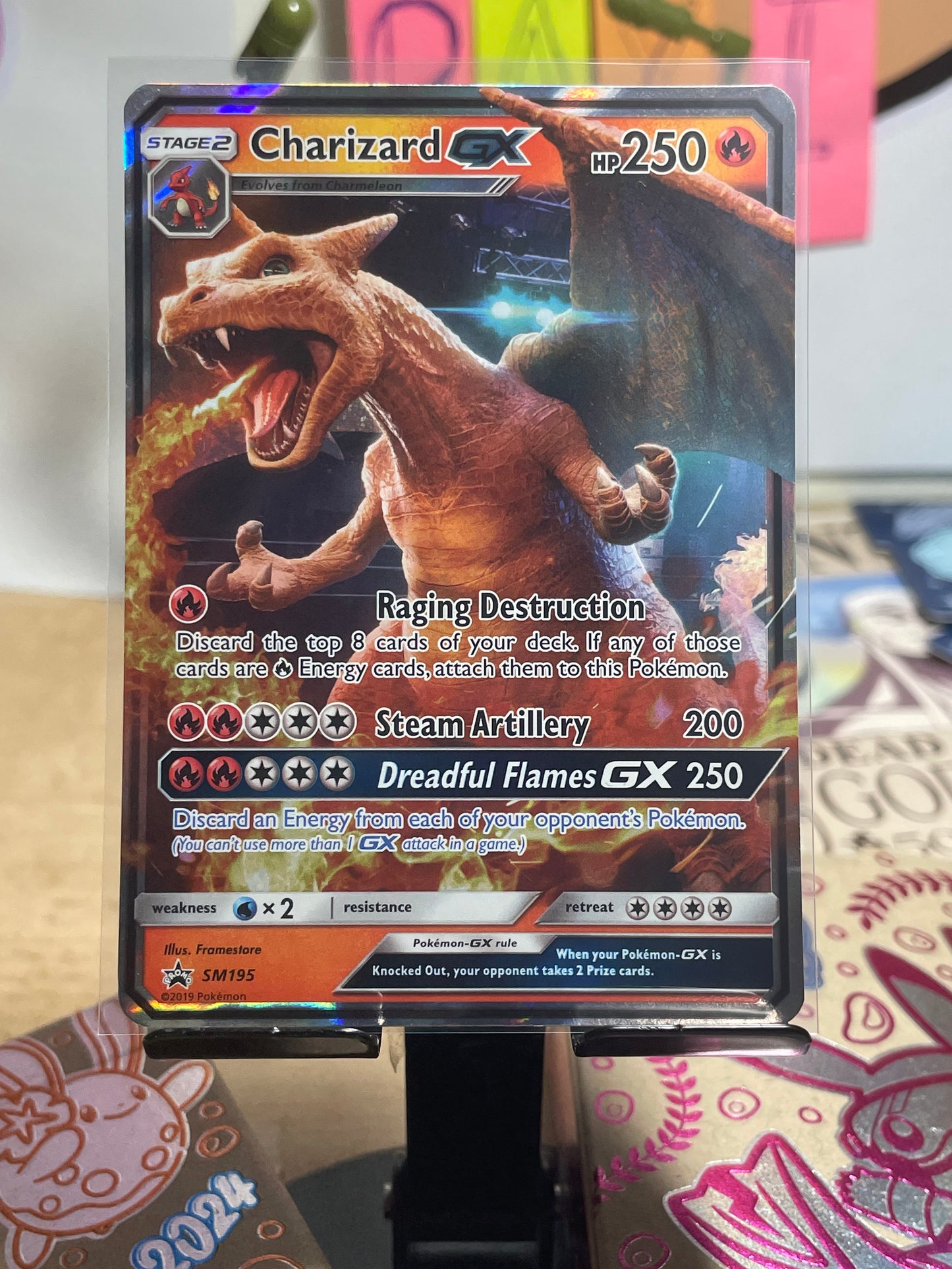 2019 Charizard GX #SM195 Promo [LP]
