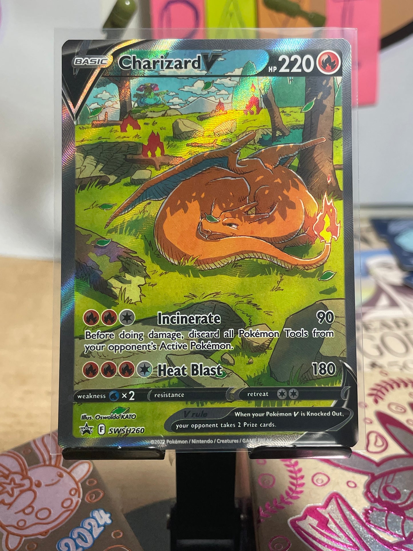 2022 Charizard V #SWSH260 Promo [NM-]
