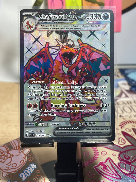 2023 Charizard ex #215 Obsidian Flames [NM-]