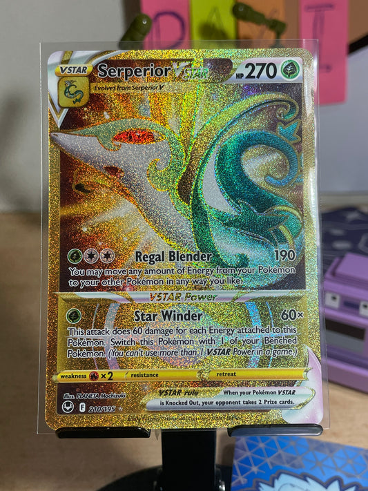 2022 Serperior Vstar #210 Silver Tempest [NM]