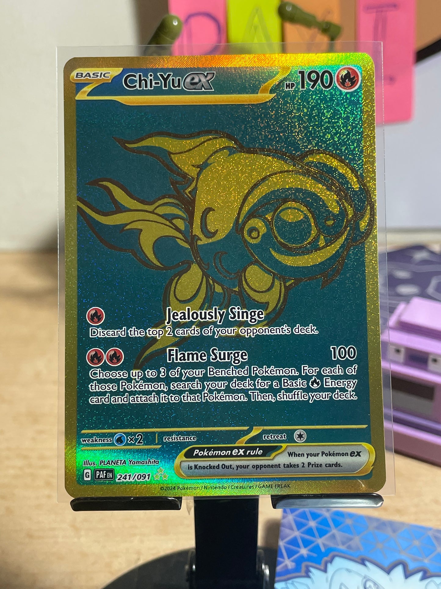 2024 Chi-Yu ex #241 Paldean Fates [NM-]