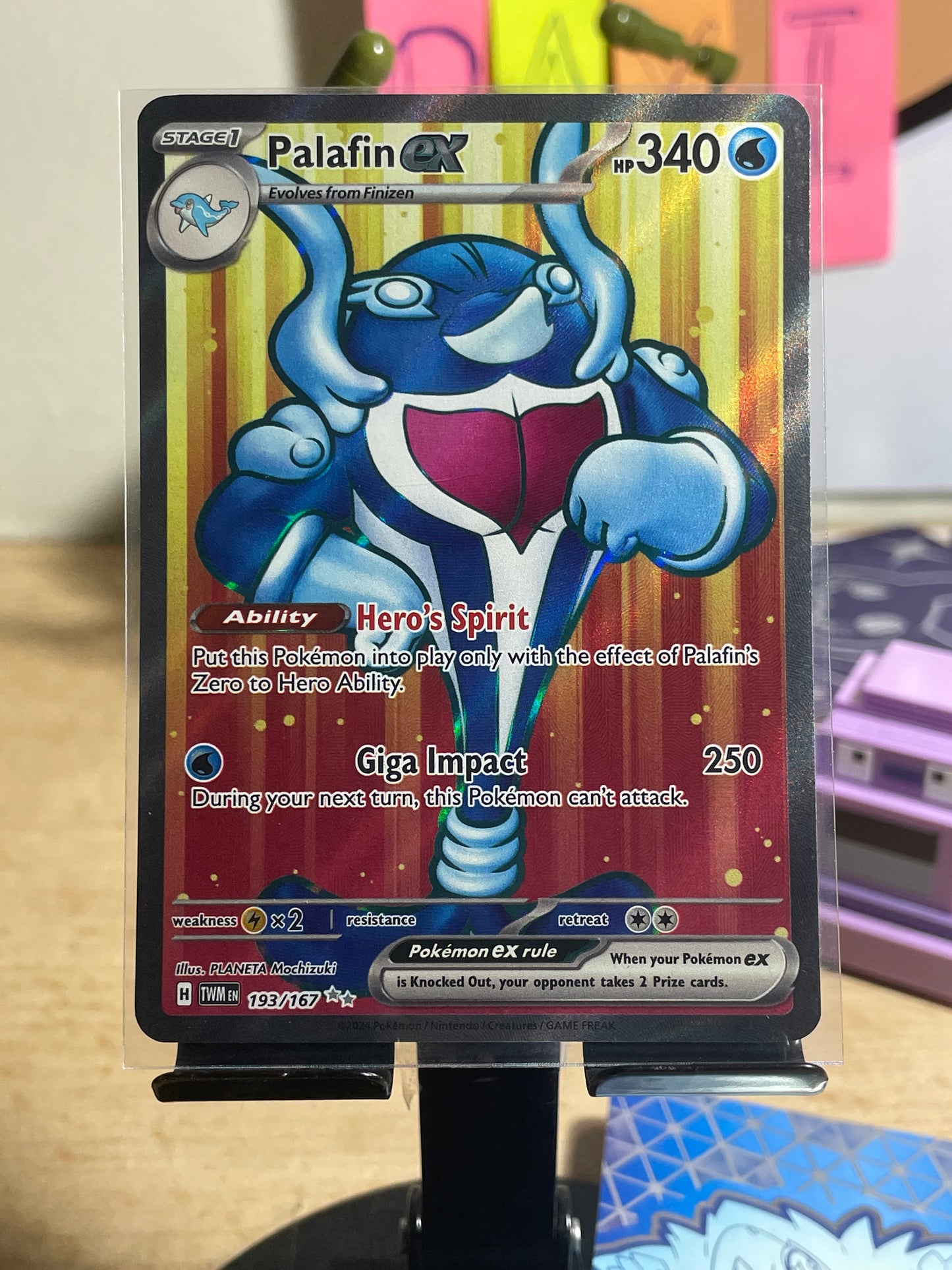 2024 Palafin ex #193 Twilight Masquerade [NM-]