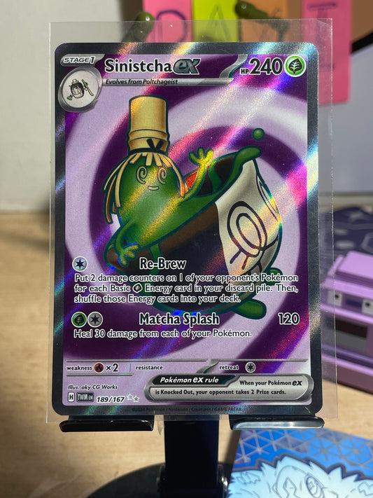 2024 Sinistcha ex #189 Twilight Masquerade [NM-]