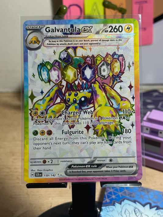2024 Galvantula ex #159 Stellar Crown [NM-]