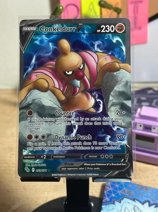 2022 Conkeldurr V #73 Pokemon Go [NM-]