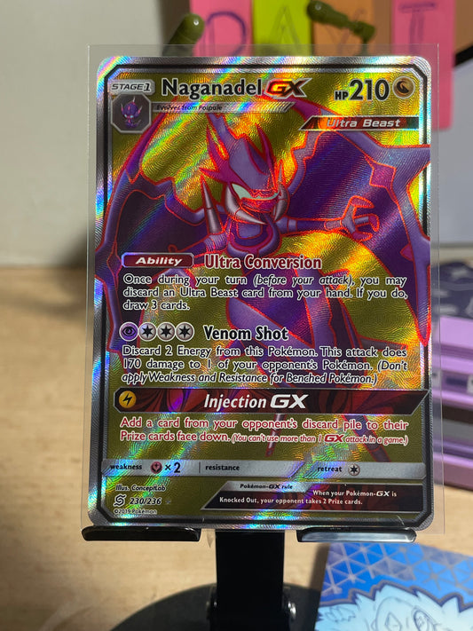 2019 Naganadel GX #230 Unified Minds [NM]