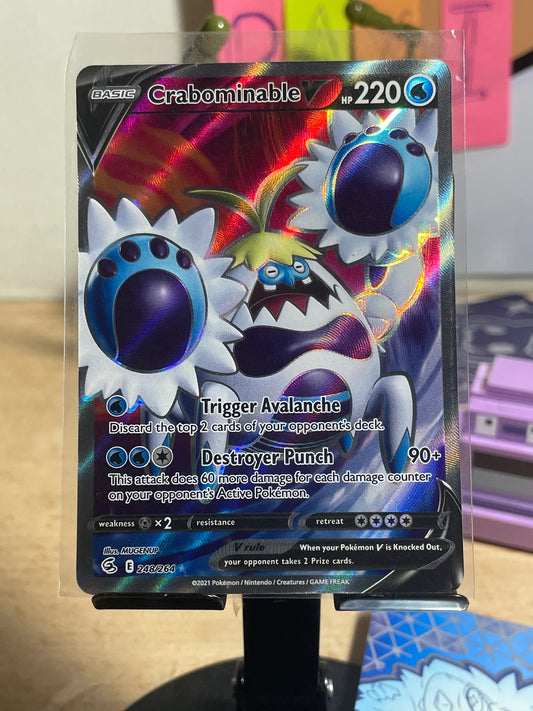 2021 Crabominable V #248 Fusion Strike [NM]