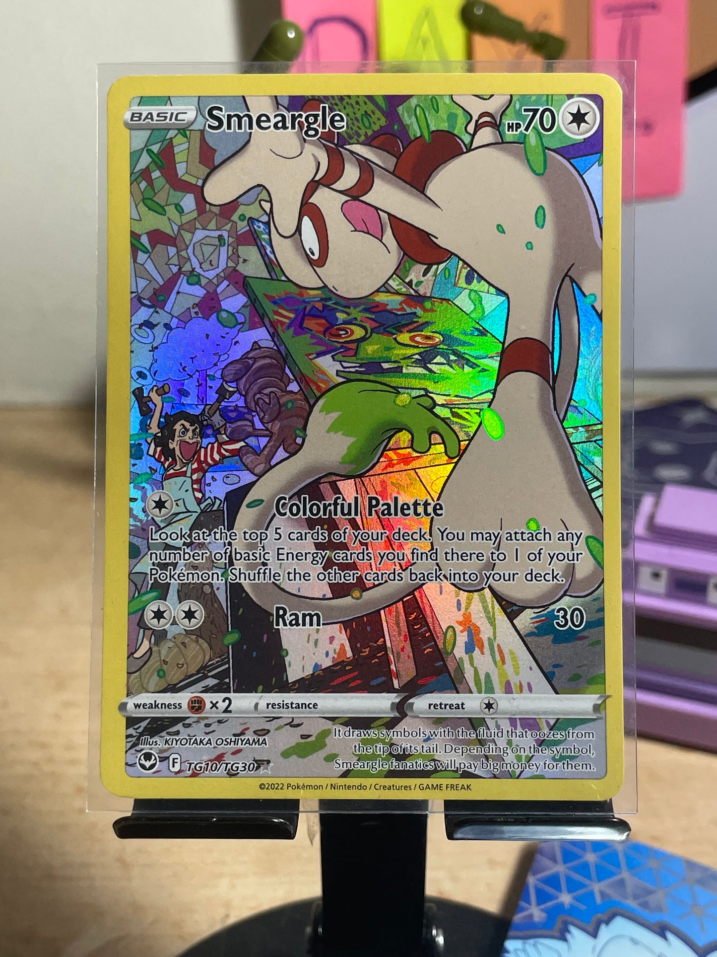 2022 Smeargle #TG10 Silver Tempest [NM-]