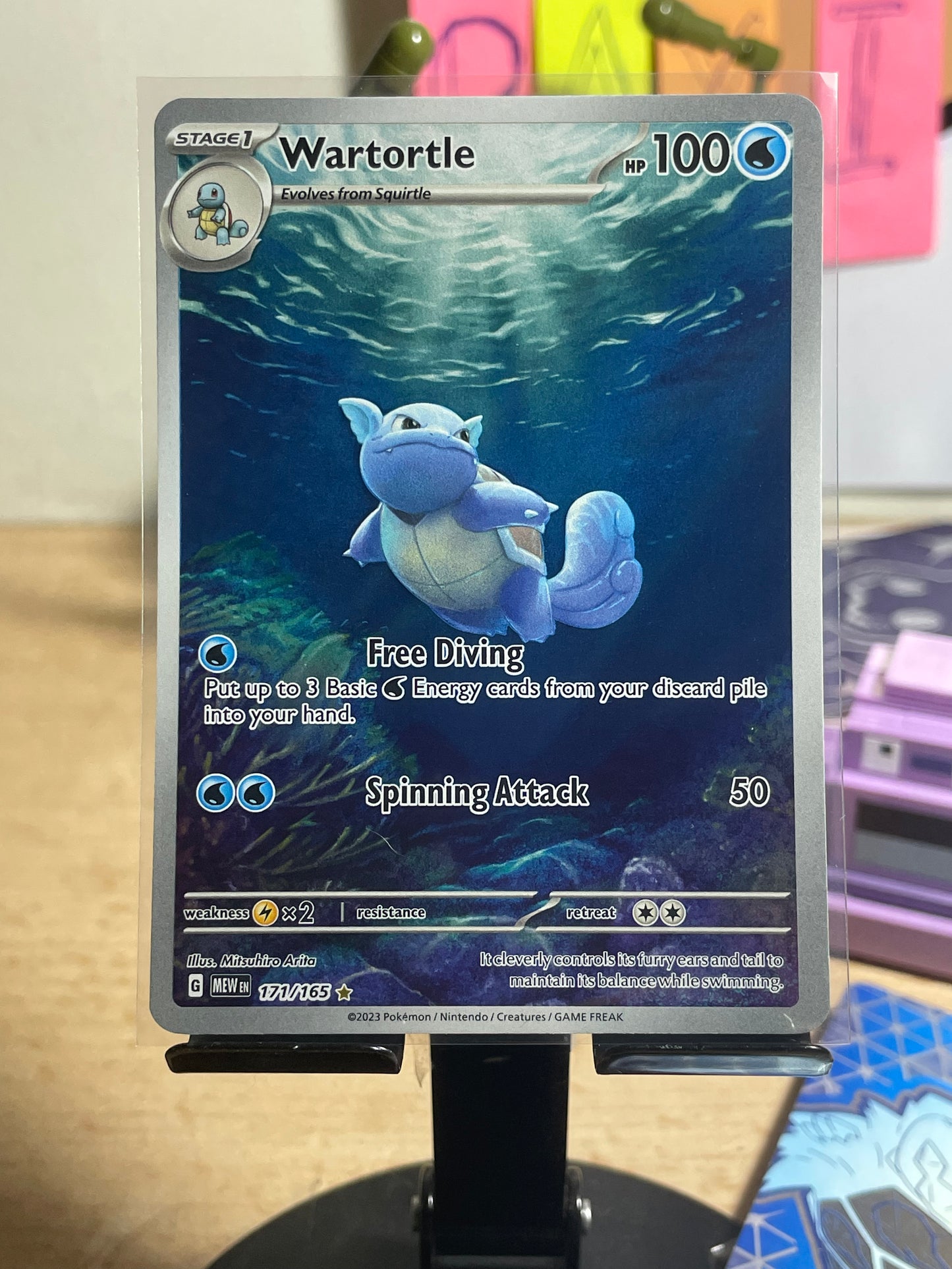 2023 Wartortle #171 SV151 [LP]