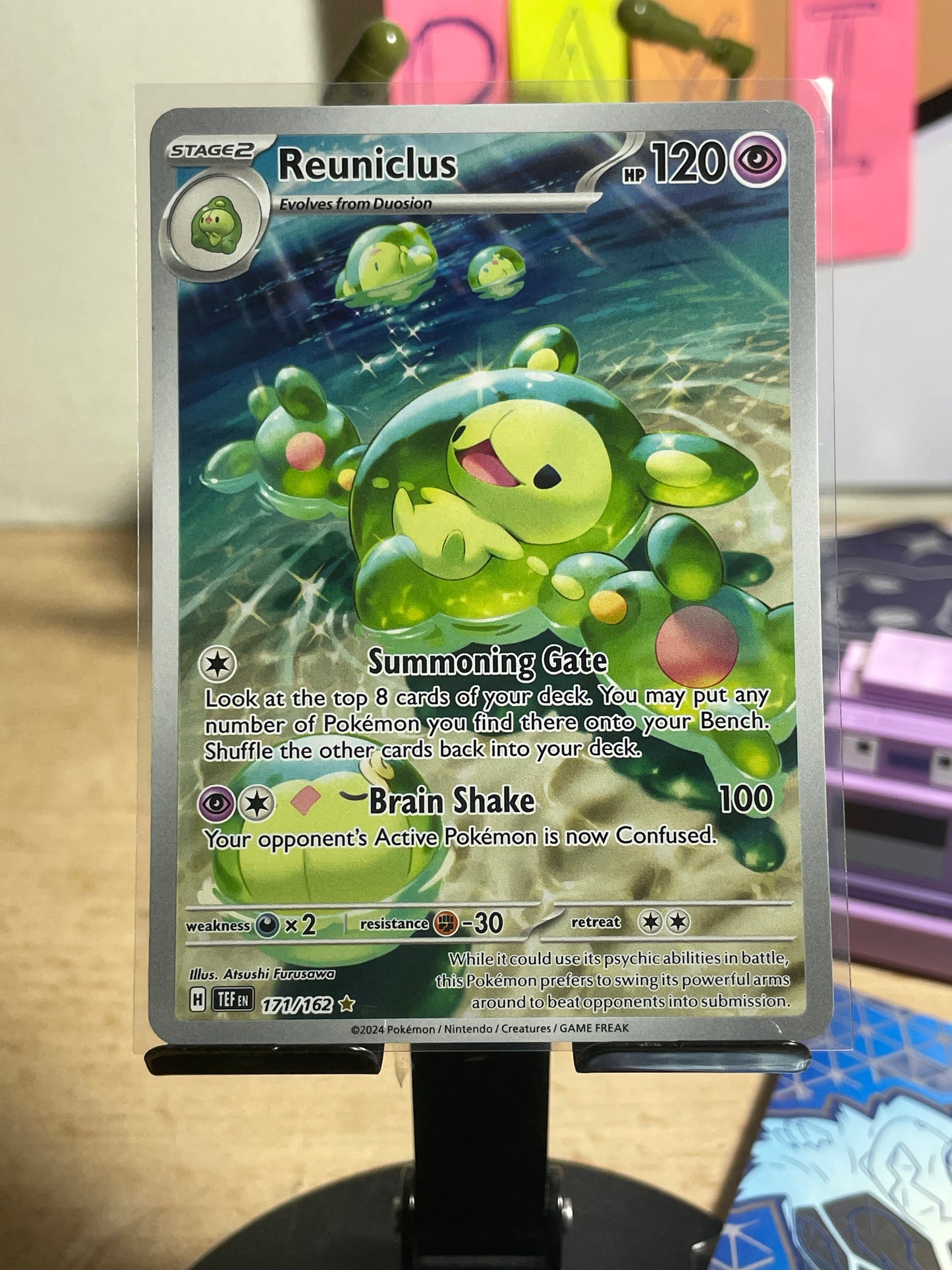 2024 Reuniclus #171 Temporal Forces [NM-]