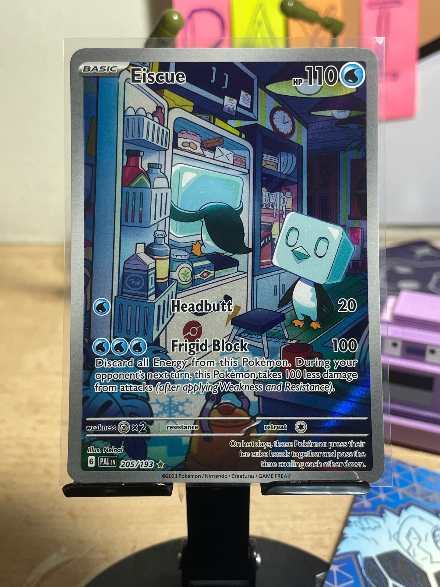 2023 Eiscue #205 Paldea Evolved [NM]