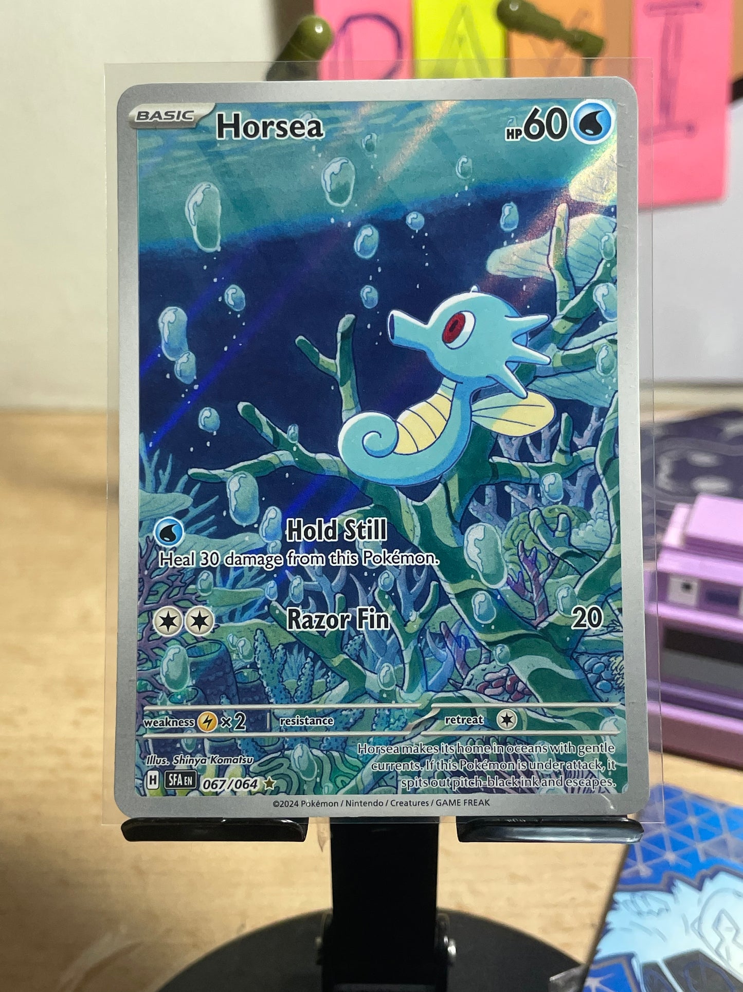 2024 Horsea #67 Shrouded Fable [NM-]