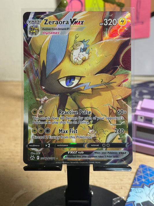 2023 Zeraora Vmax #GG42 Crown Zenith [NM]
