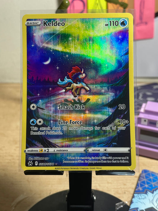 2023 Keldeo #GG07 Crown Zenith [NM]