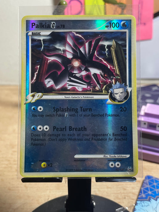 2009 Palkia G [Reverse] #12 Platinum [LP+]