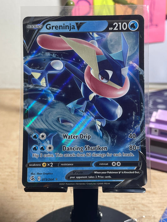2021 Greninja V #73 Fusion Strike