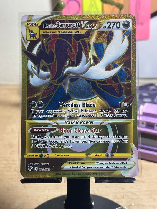 2022 Hisuian Samurott Vstar #209 Astral Radiance [NM]