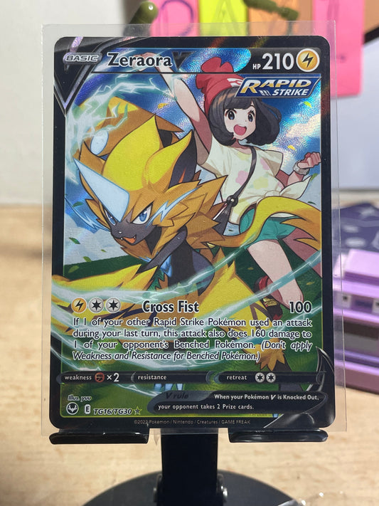 2022 Zeraora V #TG16 Silver Tempest [NM]
