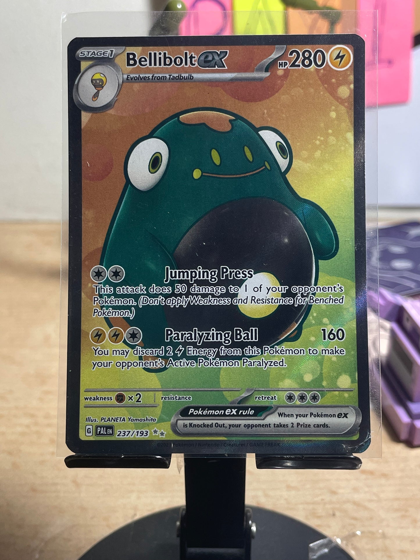 2023 Bellibolt ex #237 Paldea Evolved [NM]