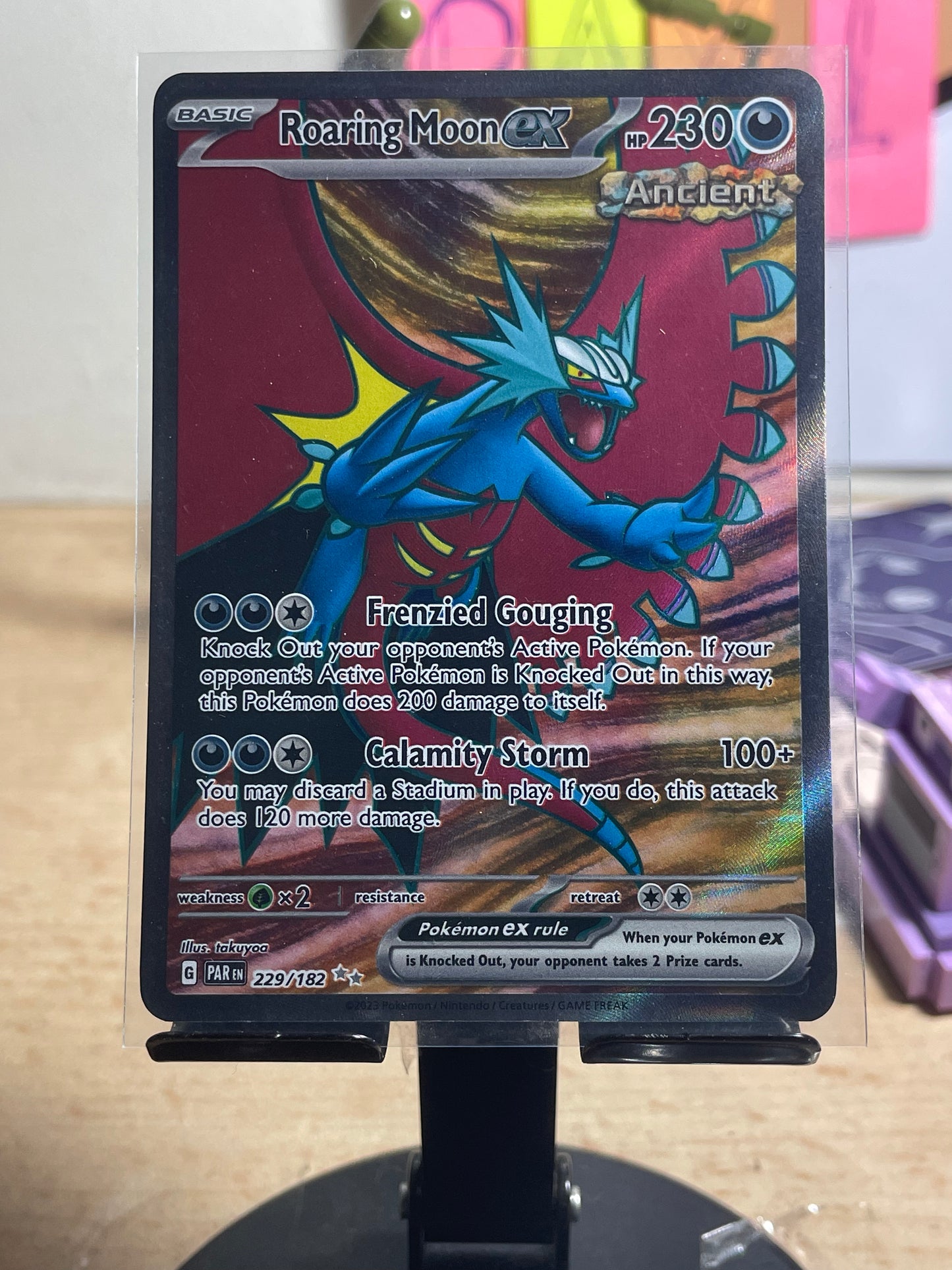 2023 Roaring Moon ex #229 Paradox Rift [NM-]