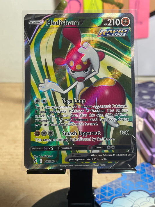2021 Medicham V #185 Evolving Skies [NM]