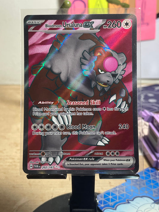2024 Bloodmoon Ursaluna ex #202 Twilight Masquerade [NM-]