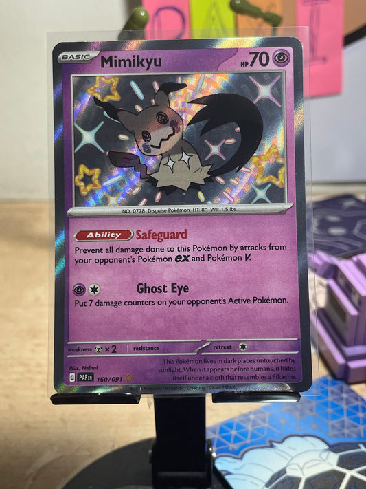 2024 Mimikyu #160 Paldean Fates