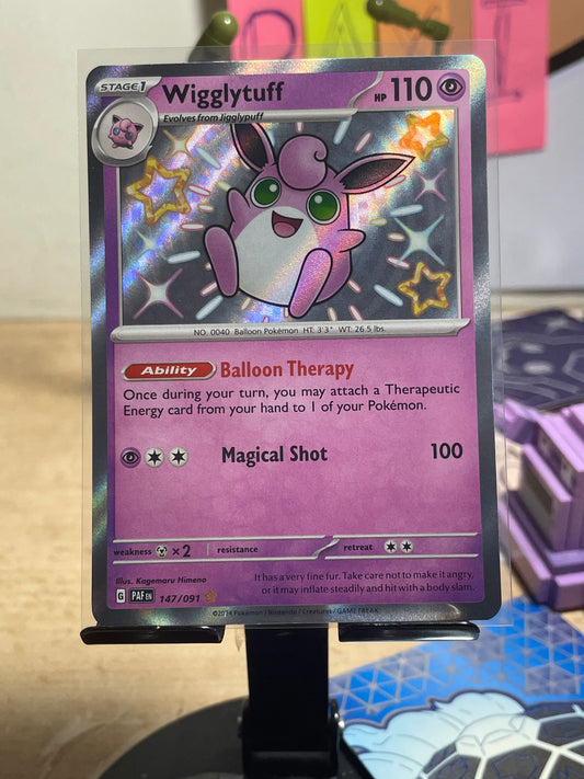 2024 Wigglytuff #147 Paldean Fates