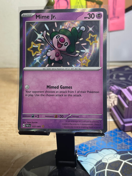 2024 Mime Jr. #157 Paldean Fates