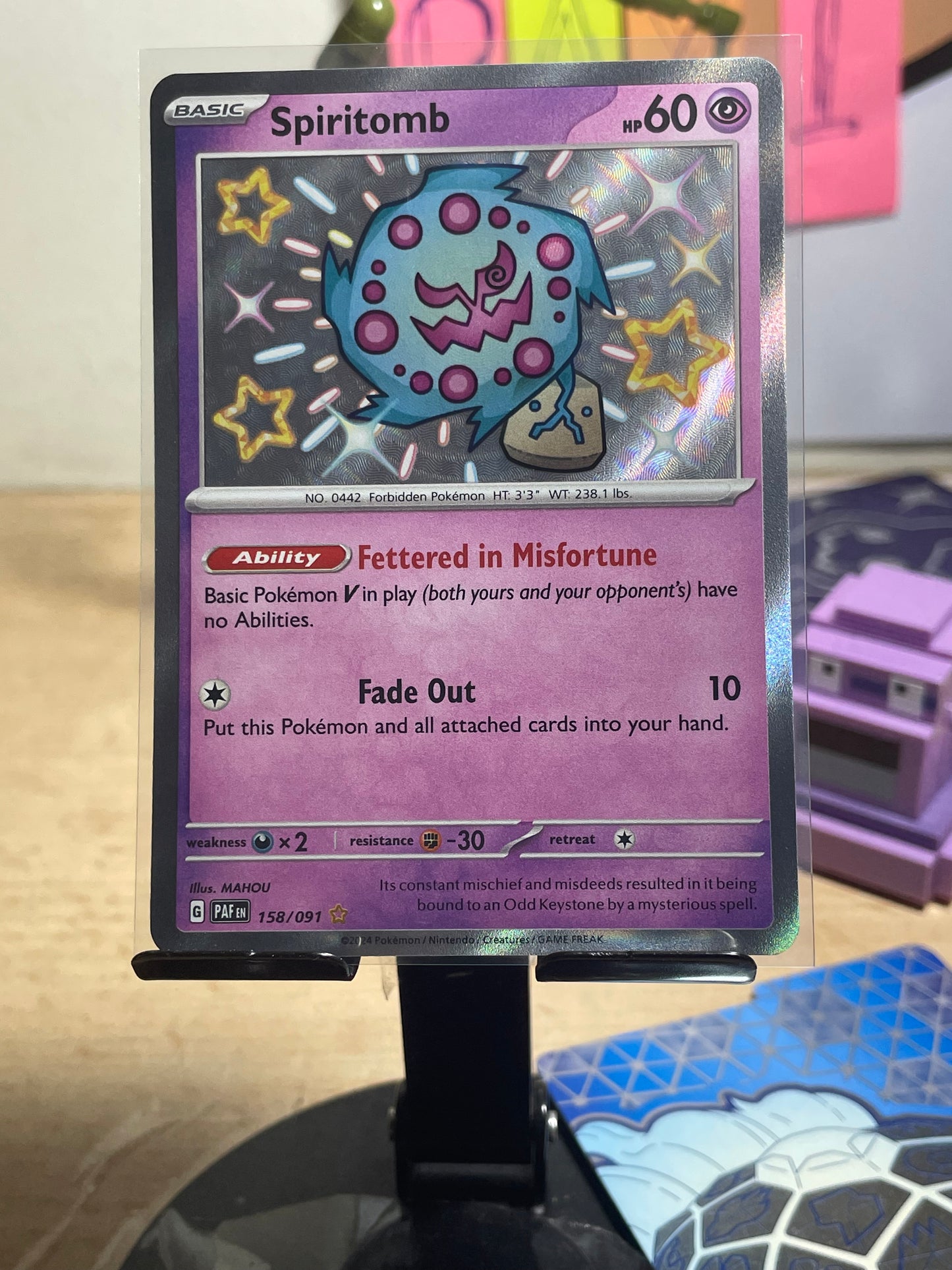 2024 Spiritomb #158 Paldean Fates
