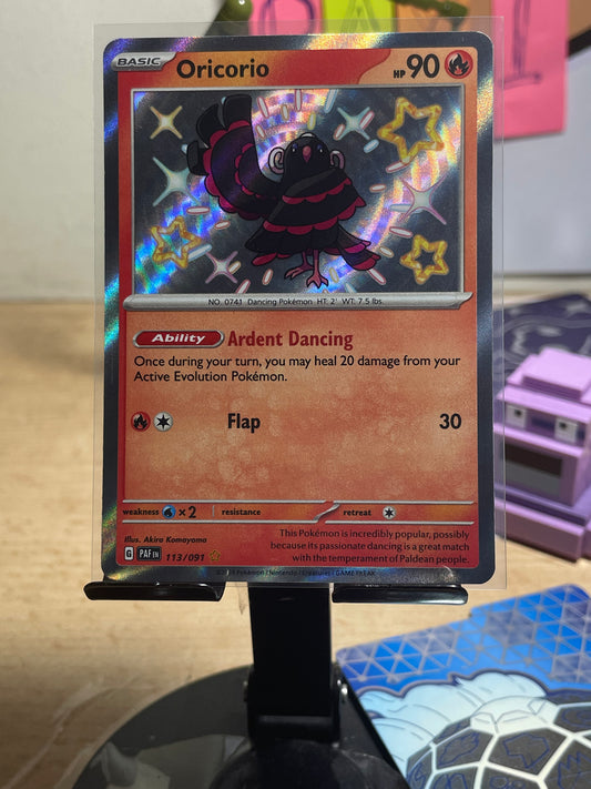 2024 Oricorio #113 Paldean Fates