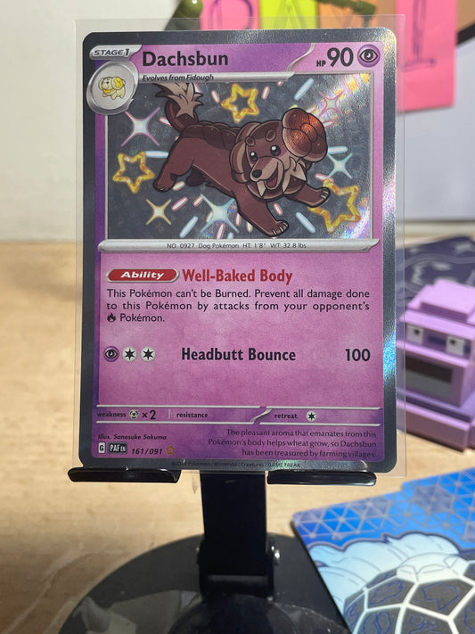 2024 Dachsbun #161 Paldean Fates