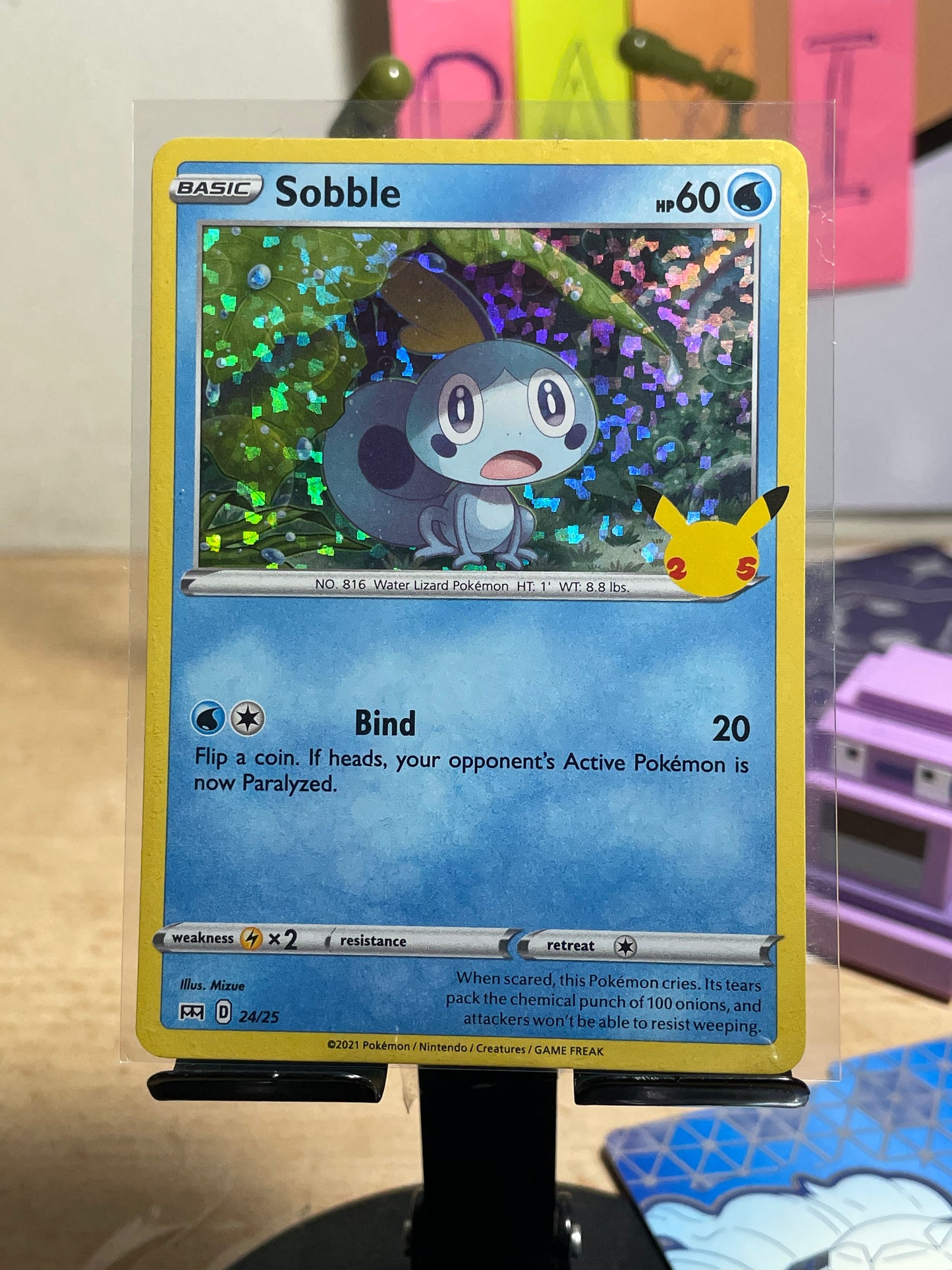 2021 Sobble #24 Mc Donald's Promo [NM]