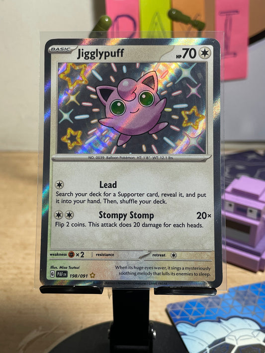 2024 Jigglypuff #198 Paldean Fates